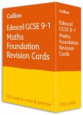 Collins GCSE 9-1 Revision - New Edexcel GCSE 9-1 Maths Foundation Revision Flashcards