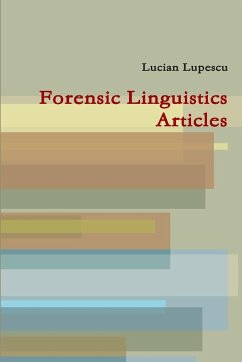 Forensic Linguistics Articles - Lupescu, Lucian