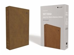 Net Bible, Thinline Reference, Large Print, Leathersoft, Brown, Comfort Print - Thomas Nelson