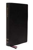 Net Bible, Single-Column Reference, Leathersoft, Black, Comfort Print