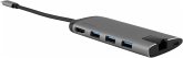 Verbatim USB-C Multiport Hub USB 3.0 HDMI Ethernet SD/microSD