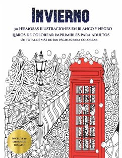 Libros de colorear imprimibles para adultos (Invierno) - Santiago, Garcia