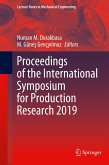 Proceedings of the International Symposium for Production Research 2019
