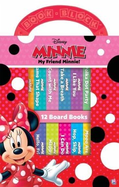 Disney Minnie: My Friend Minnie! 12 Board Books - Pi Kids