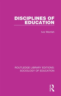 Cover Disciplines of Education (eBook, PDF)