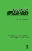 Education and the Value of Knowledge (eBook, PDF)