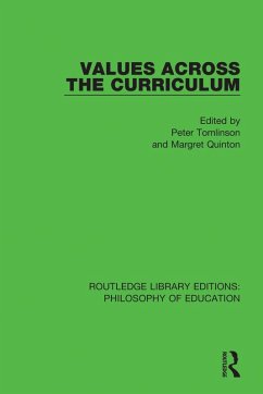 Cover Values Across the Curriculum (eBook, ePUB)