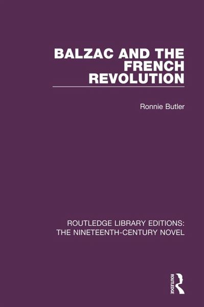 Balzac and the French Revolution (eBook, PDF) Balzac and the French Revolution (eBook, PDF)
