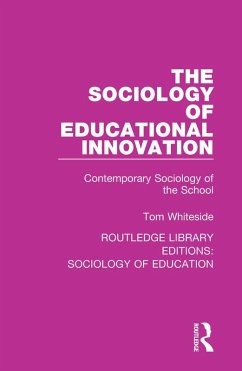 Cover The Sociology of Educational Innovation (eBook, PDF)