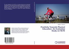 Proclivity Towards Physical Education: An Evaluative Study on NCTE