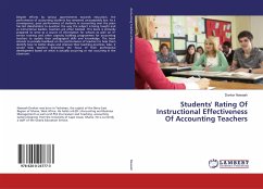 Students' Rating Of Instructional Effectiveness Of Accounting Teachers