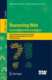 Reasoning Web. Explainable Artificial Intelligence