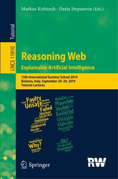 Reasoning Web. Explainable Artificial Intelligence