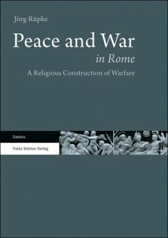 Peace and War in Rome - Rüpke, Jörg