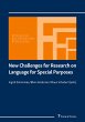 New Challenges for Research on Language... - Bild 1