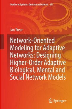 Network-Oriented Modeling for Adaptive Networks: Designing Higher-Order Adaptive Biological, Mental and Social Network Models - Treur, Jan