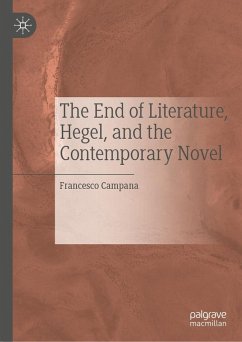 Cover The End of Literature, Hegel, and the Contemporary Novel
