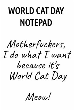 World Cat Day Notepad - Wellington, Jennifer