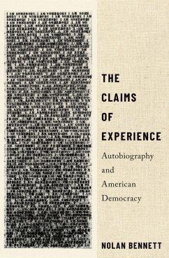 The Claims of Experience (eBook, ePUB) - Bennett, Nolan