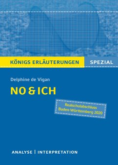 No & ich. Textanalyse und Interpretation. Königs Erläuterungen Spezial (eBook, ePUB) - de Vigan, Delphine; Hasenbach, Sabine