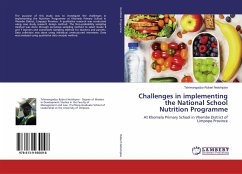 Challenges in implementing the National School Nutrition Programme