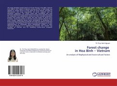 Forest change in Hoa Binh ¿ Vietnam