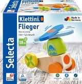Selecta 62079 - Klettini® Flieger, Klett-Flugzeug, Holz, 5-teilig