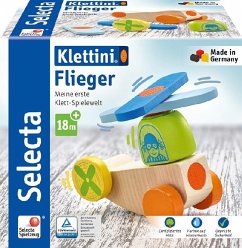 Selecta 62079 - Klettini® Flieger, Klett-Flugzeug, Holz, 5-teilig