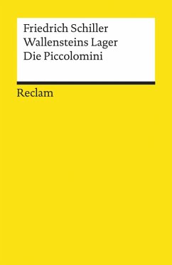 Wallensteins Lager. Die Piccolomini (eBook, ePUB) - Schiller, Friedrich