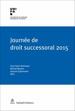 Journée de droit successoral 2015 (eBook, PDF)