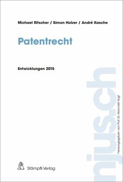 Patentrecht (eBook, PDF) - Ritscher, Michael; Holzer, Simon; Kasche, André