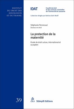La protection de la maternité (eBook, PDF) - Perrenoud, Stéphanie