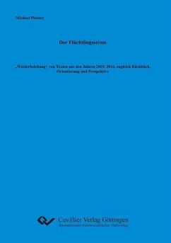 Der Flüchtlingsstrom (eBook, PDF)