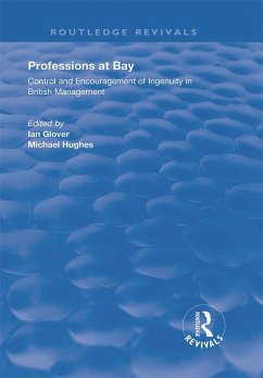 Professions at Bay (eBook, ePUB) - Stirling Professions and Management Conference 1993