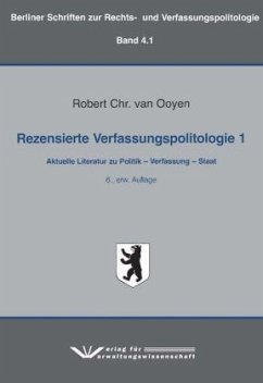 Rezensierte Verfassungspolitologie 1 - Ooyen, Robert Chr. van