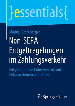 Non-SEPA-Entgeltregelungen im Zahlungsverkehr - Bramberger, Markus