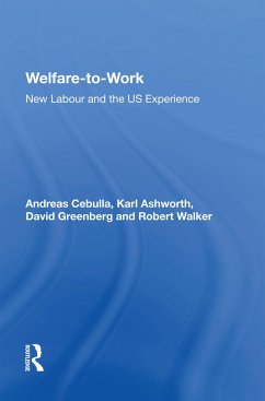 Welfare-To-Work - Cebulla, Andreas