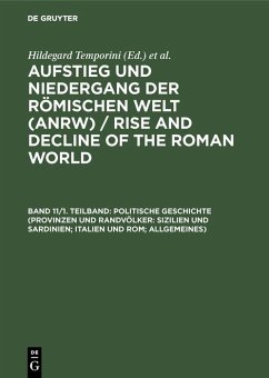 Cover Politische Geschichte (Provinzen und Randvölker: Sizilien und Sardinien; Italien und Rom; Allgemeines) (eBook, PDF)