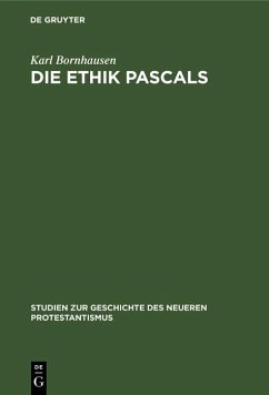Cover Die Ethik Pascals (eBook, PDF)
