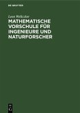 Mathematische Vorschule für Ingenieure und Naturforscher (eBook, PDF)