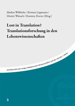 Cover Lost in Translation? Translationsforschung in den Lebenswissenschaften (eBook, PDF)