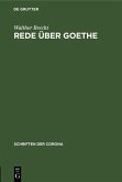 Rede über Goethe (eBook, PDF)