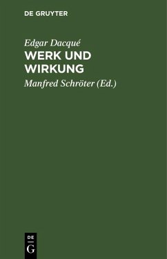 Cover Werk und Wirkung (eBook, PDF)