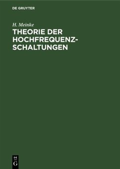 Cover Theorie der Hochfrequenz-Schaltungen (eBook, PDF)