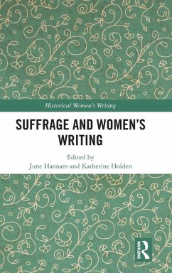 Cover Suffrage and Women's Writing