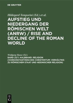 Cover Religion (Vorkonstantinisches Christentum: Verhältnis zu römischem Staat und heidnischer Religion) (eBook, PDF)