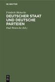 Deutscher Staat und Deutsche Parteien (eBook, PDF)
