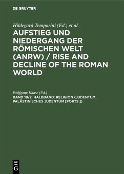 Cover Religion (Judentum: Palästinisches Judentum [Forts.]) (eBook, PDF)