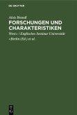 Forschungen und Charakteristiken (eBook, PDF)