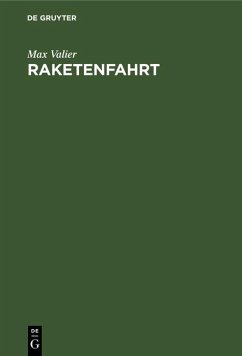 Raketenfahrt (eBook, PDF) - Valier, Max